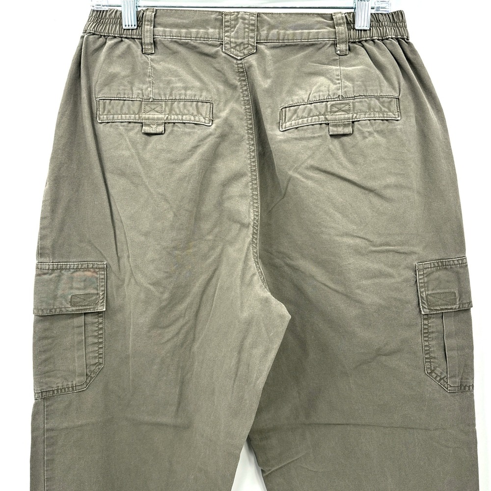 Columbia Sportswear Women's Cargo Pants Khaki‎ Elastic Waist Size 12R - Picture 6 of 12